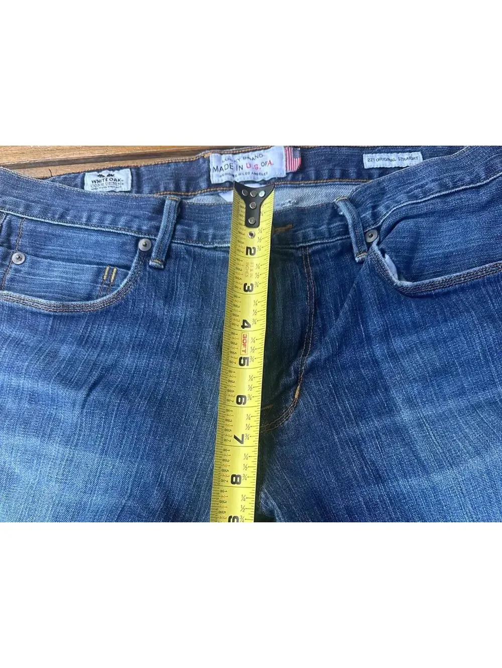 Lucky Brand 221 Original Straight USA Jeans 31x30